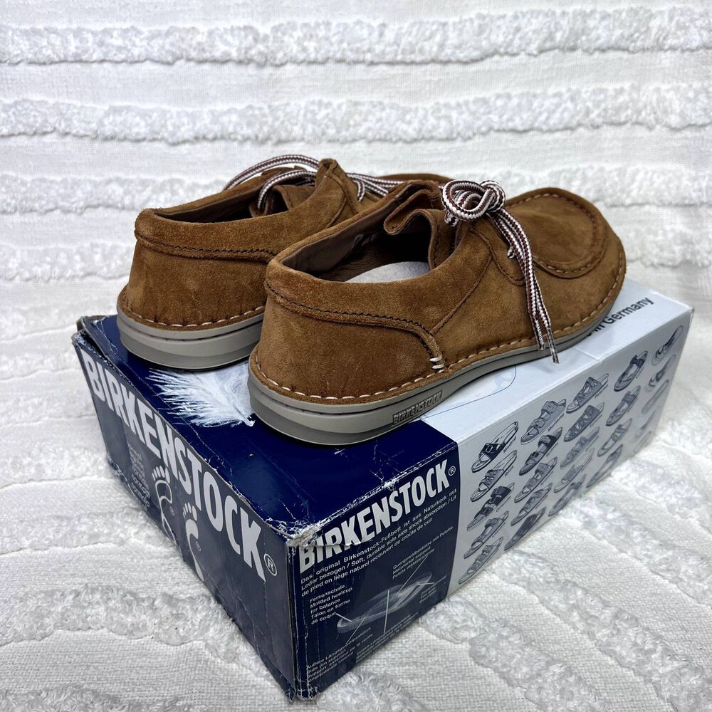 Birkenstock Pasadena Suede tan shoes US size 7 - Picture 3 of 6